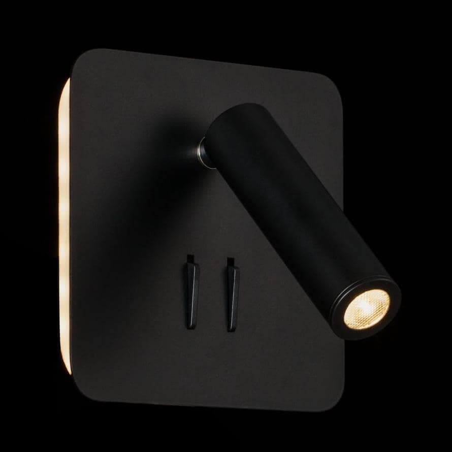 Maytoni Technical Ios 176 Черный Бра LED 9W 540Лм C175-WL-01-6W-B — миниатюра 6