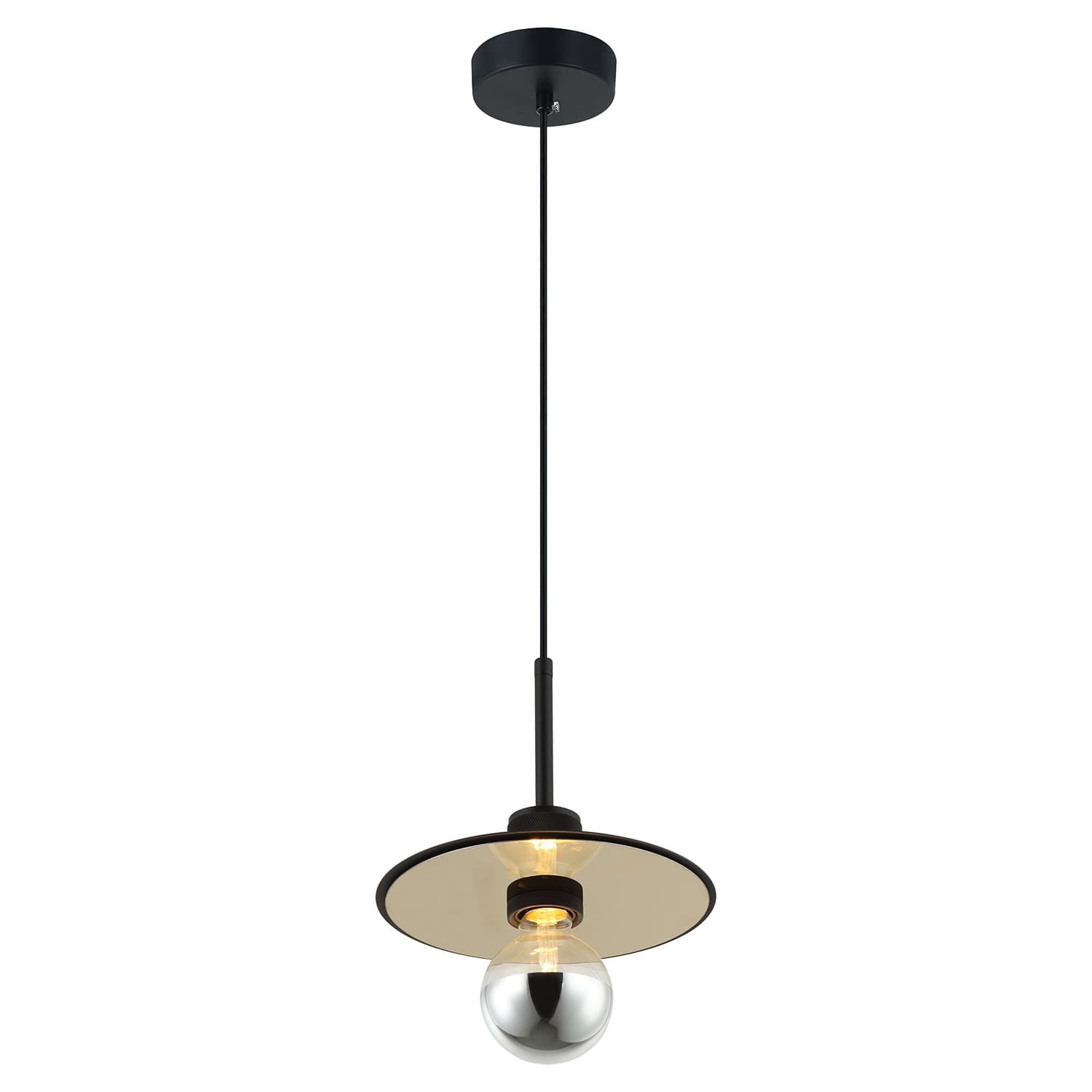 Lussole LOFT Подвесныой светильник черный LSP-8490