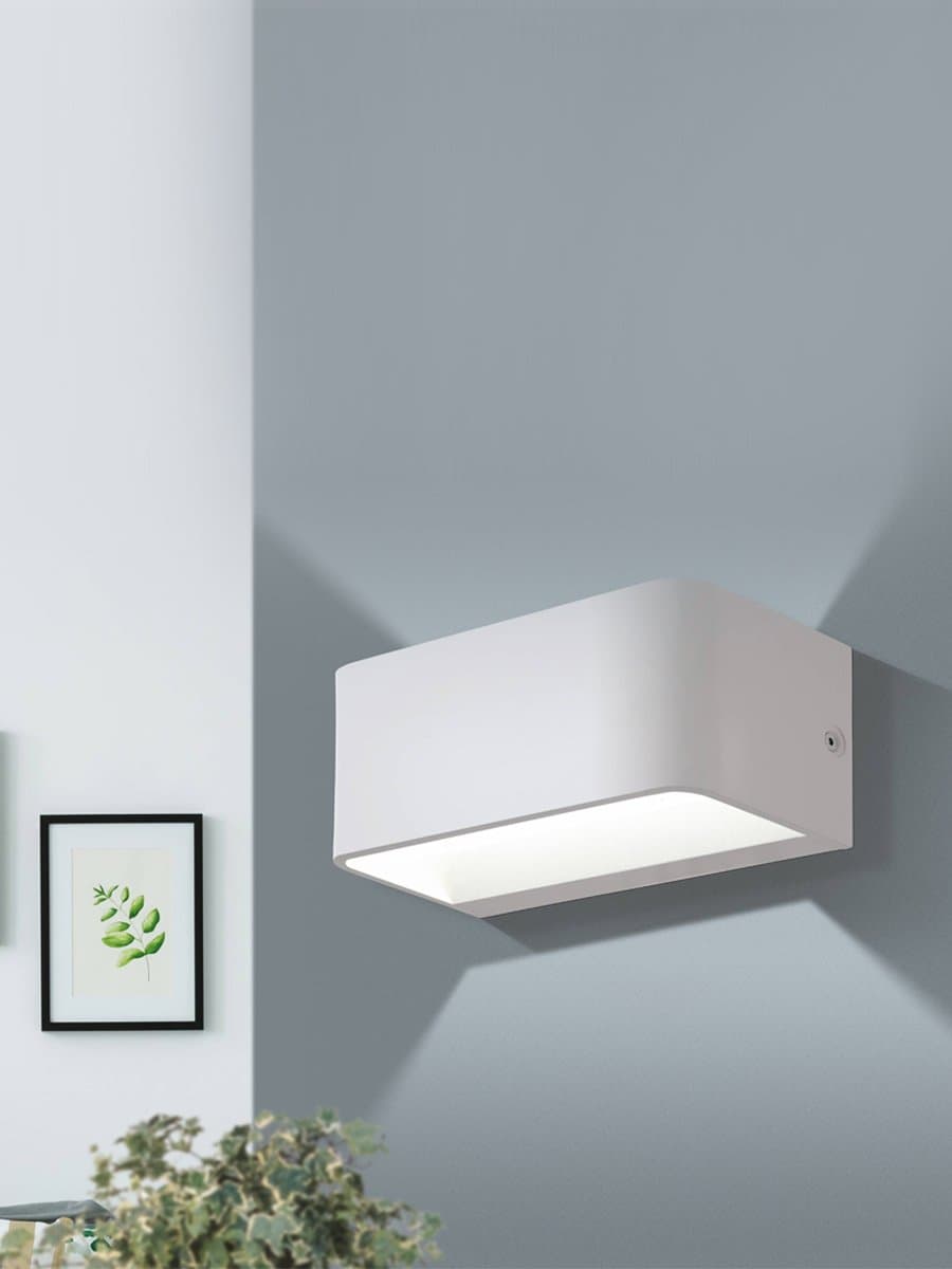 Eglo 98422 Cветодиодный бра SANIA 4, 10W(LED), 1100lm, L200, H80, А90, алюминий, белый — миниатюра 2