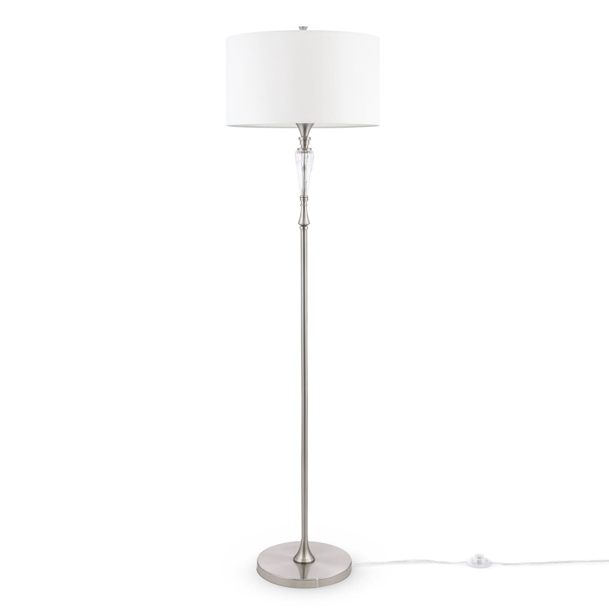 Maytoni Neoclassic Alicante Никель Торшер E27 40W MOD014FL-01N — миниатюра 3