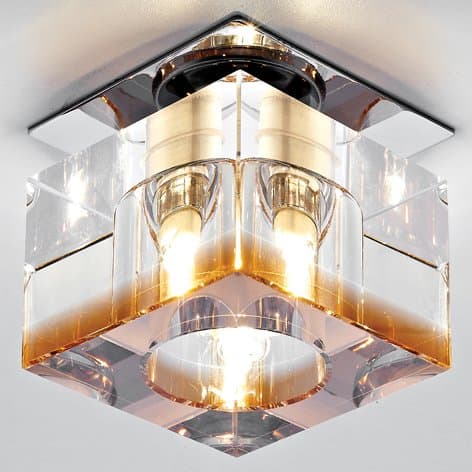 Ambrella Светильник D8031 CL/TIG9 D70 H80 mm янтарно-прозрачный