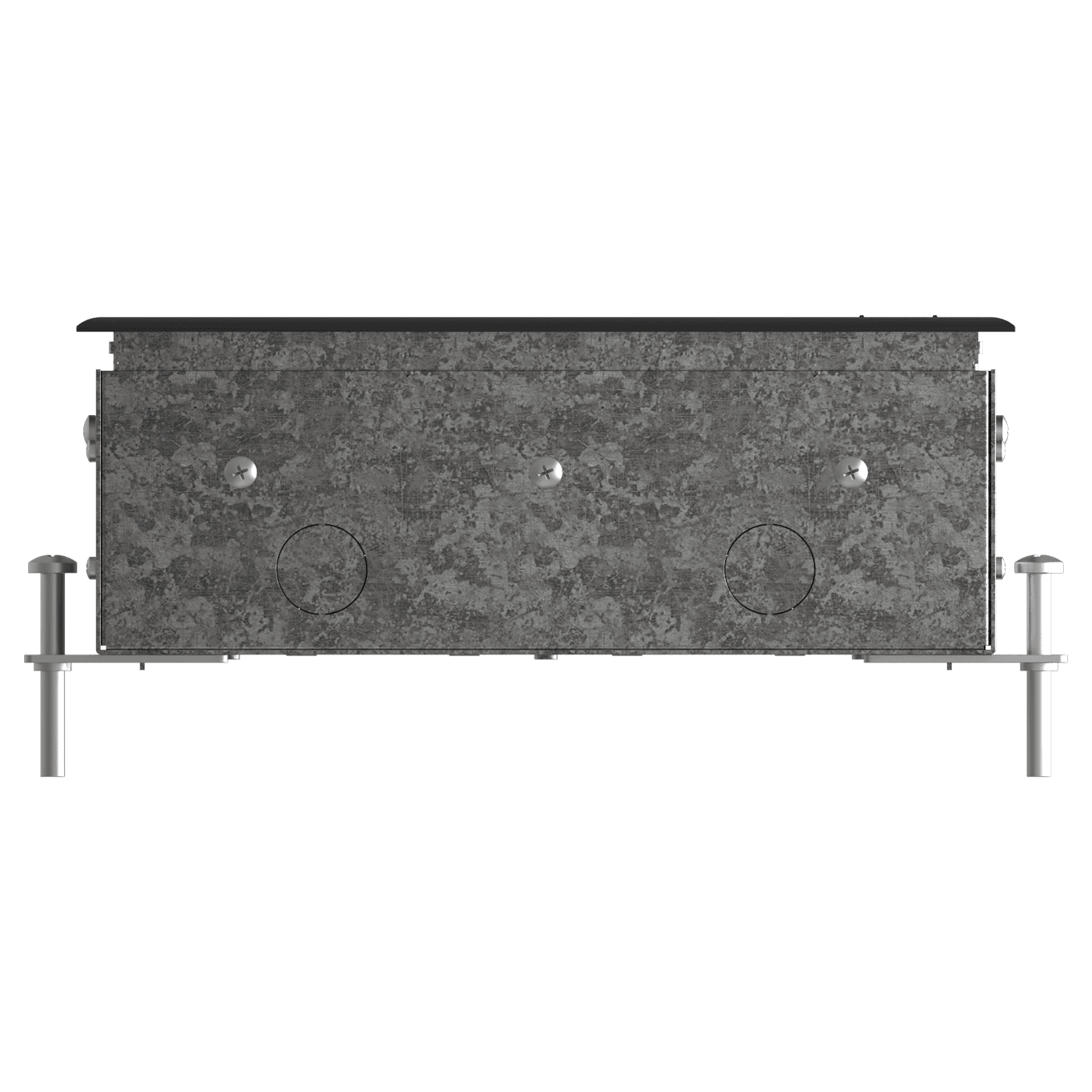 Systeme Elecrtic MultiDesk Люк на 24 модулей IP40 для бетонных полов с монтажной коробкой, тип MDK10 — миниатюра 9