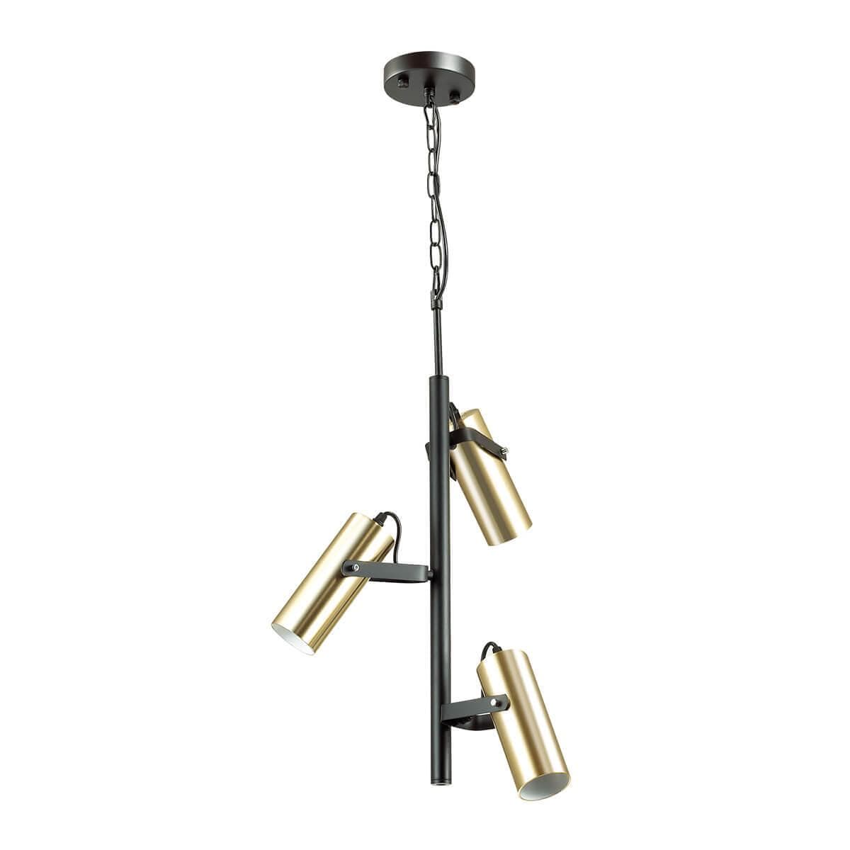 Lumion 3714/3A LN18 091 золотой, чёрный Люстра GU10 220V CLAIRE — миниатюра 3