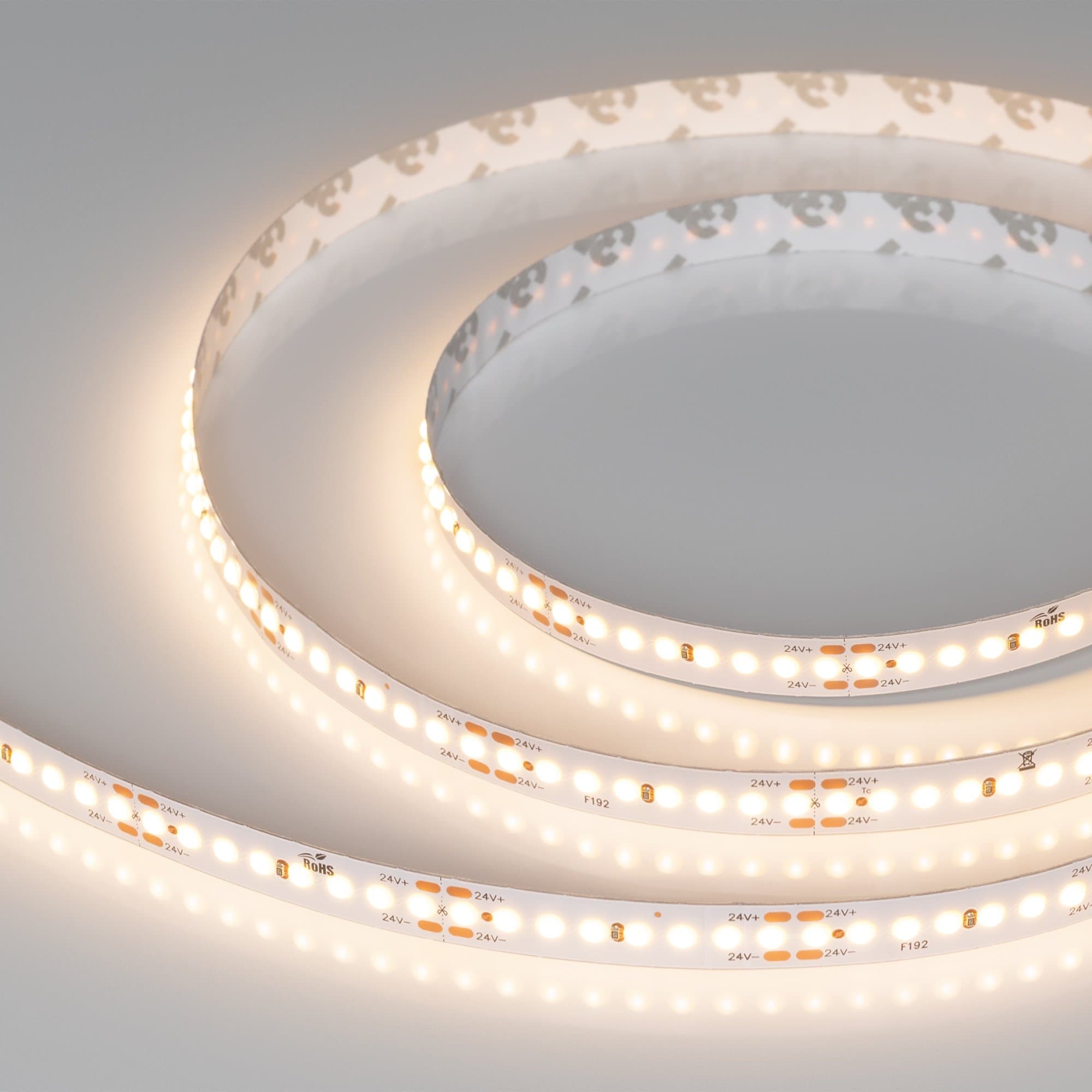 Arlight Лента COB-X192-10mm 24V Warm3000 (14.4 W/m, IP20, DOT, 5m) (Открытый) 036840 — миниатюра 4
