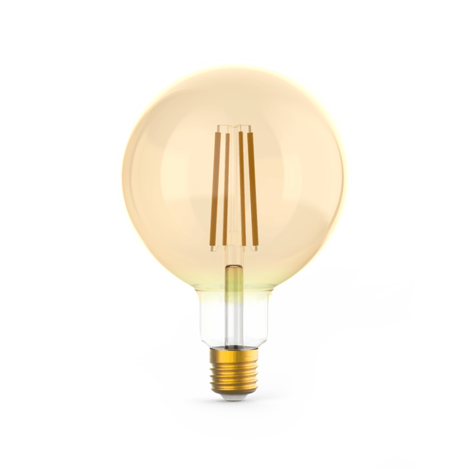 Gauss Лампа Filament G125 10W 820lm 2400К Е27 golden диммируемая LED 1/20 158802010-D — миниатюра 6