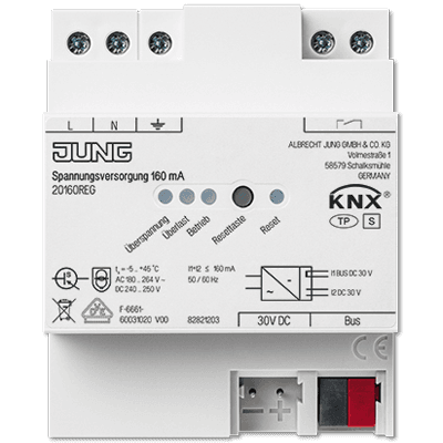 JUNG KNX Блок питания, 160mA 20160REG