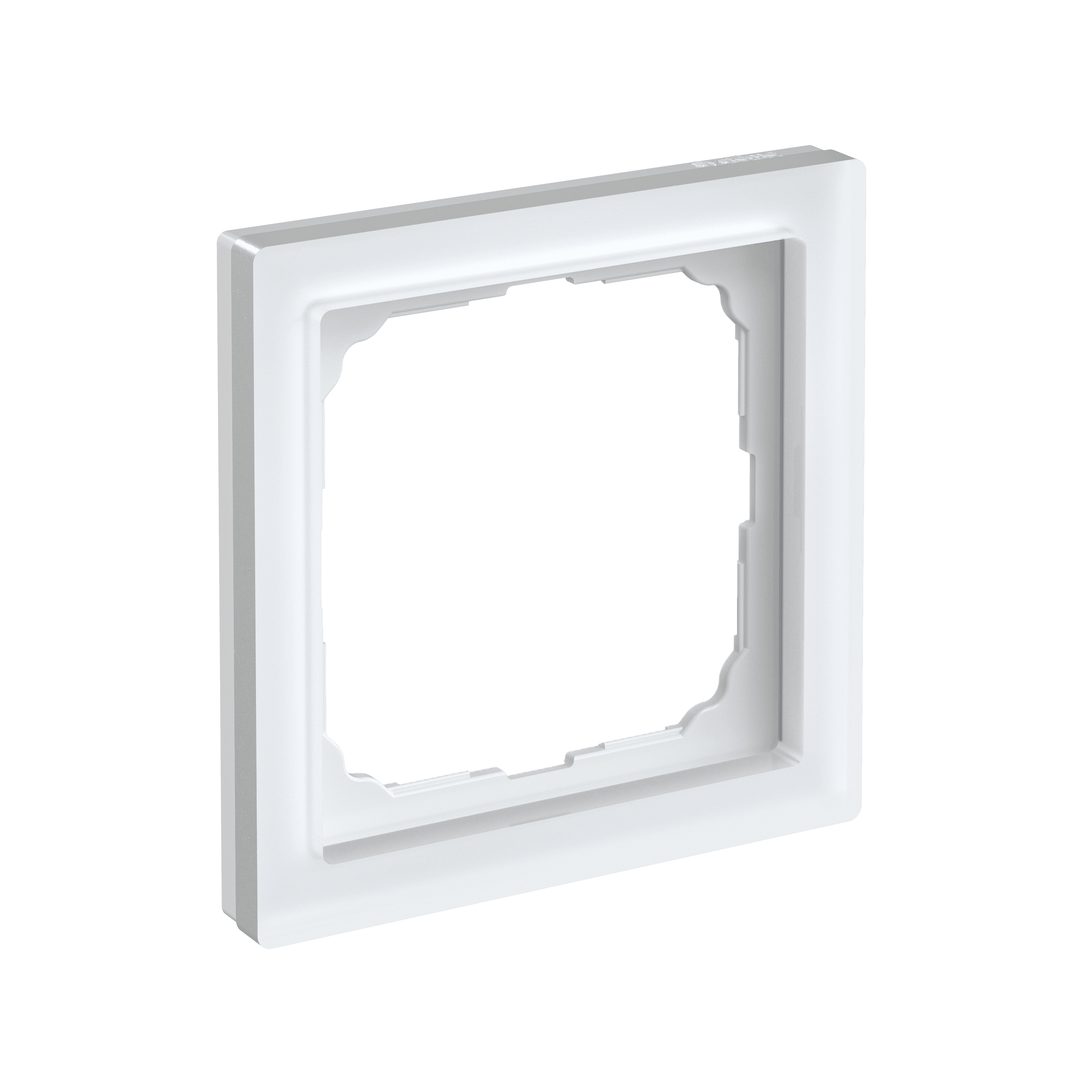 Systeme Electric ArtGallery Pure Матовое органическое стекло Белый Рамка 1-ая — миниатюра 6