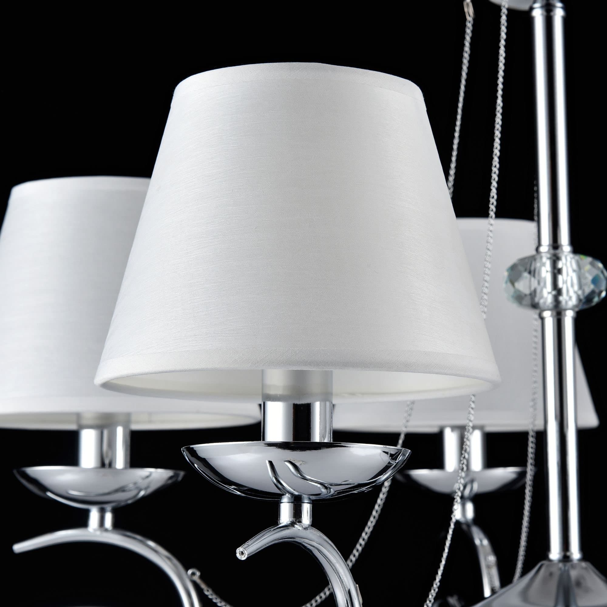 Freya Classic Haley Хром Люстра E14 40W FR2909-PL-05-CH — миниатюра 3