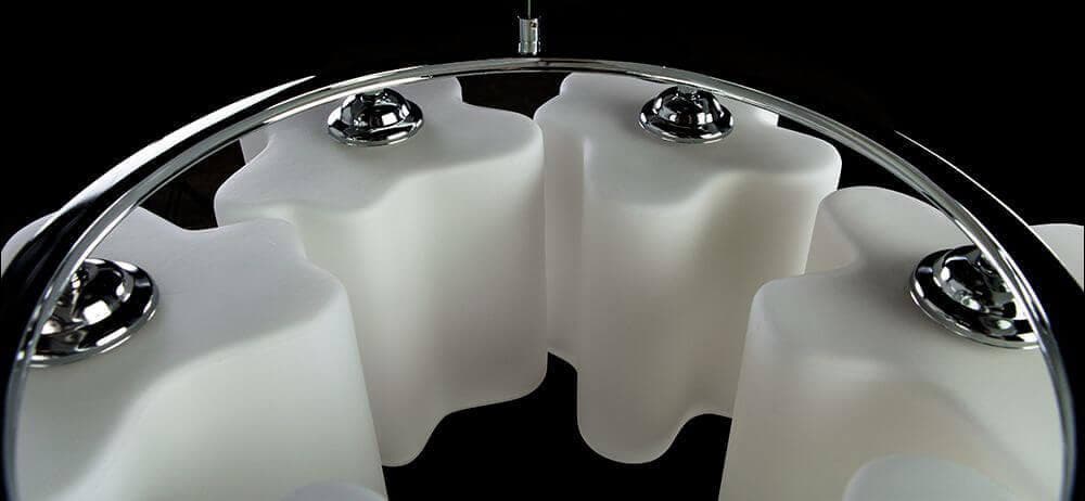 Arte Lamp Serenata Хром/Белый Светильник подвесной 6x40W 6xE27 A3479SP-6CC — миниатюра 8