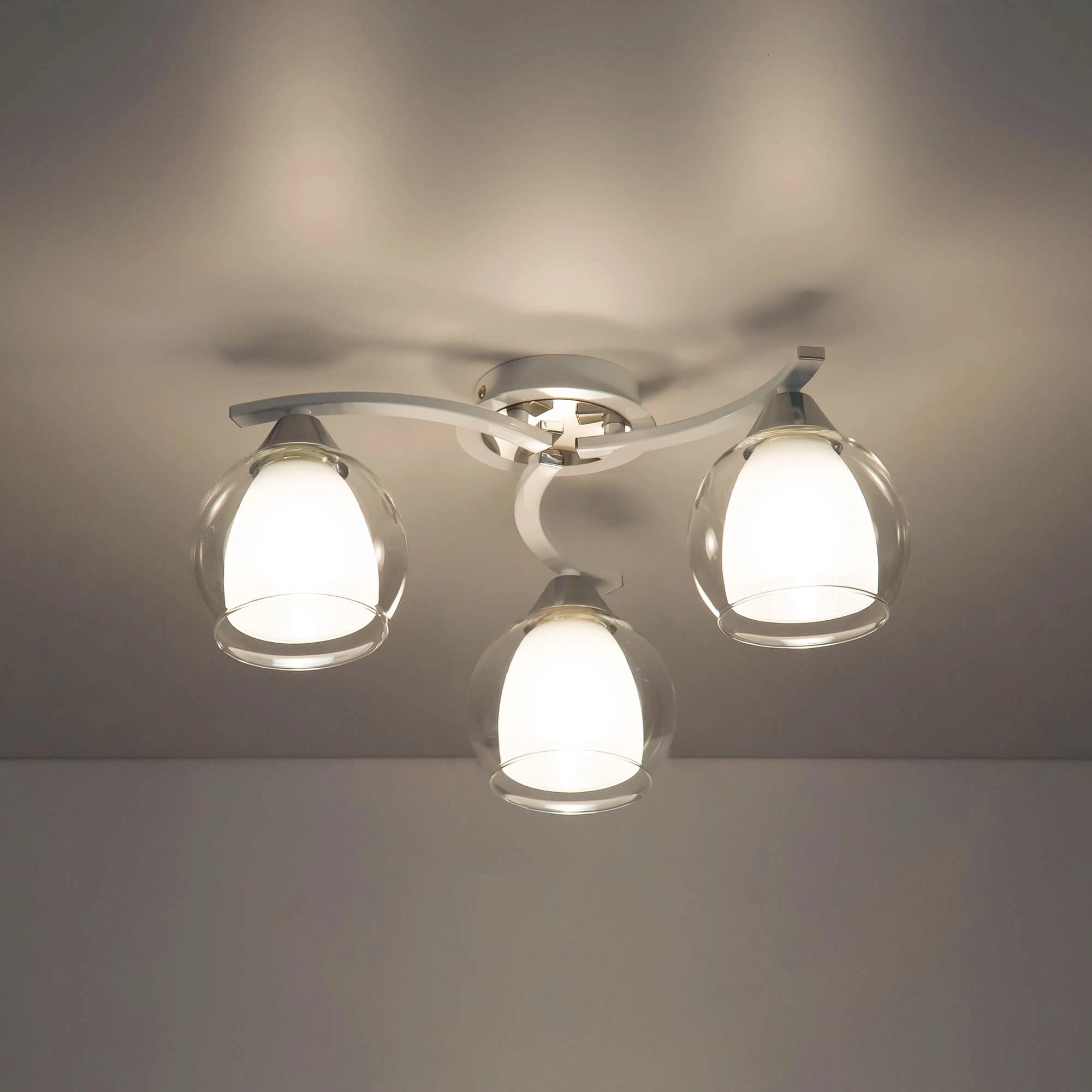 Citilux CL152130 Кристи Белый+Хром Люстра — миниатюра 3