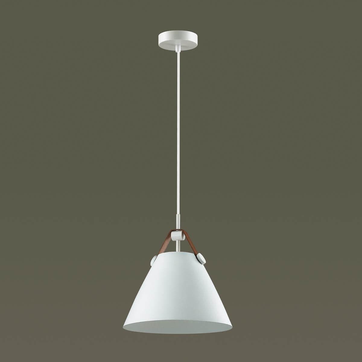 Lumion 3720/1 LN19 265 матовый белый Подвес E27 60W 220V DARREN — миниатюра 4