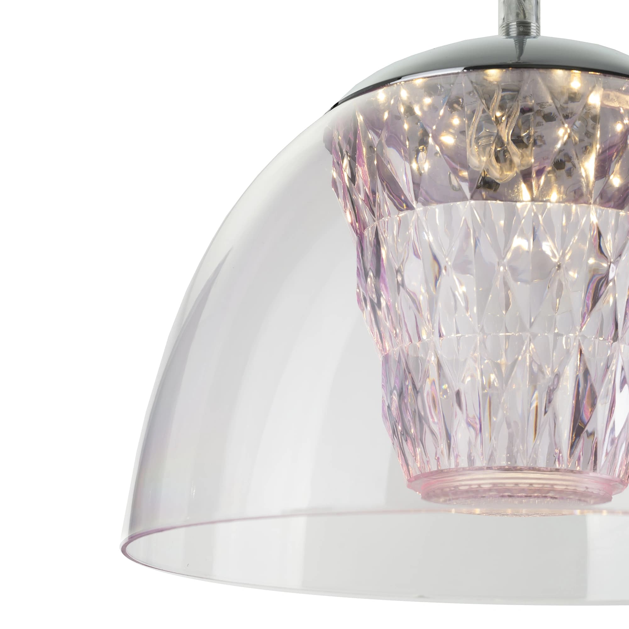 Citilux CL717114 Топаз Фиолетовый Подвес — миниатюра 10
