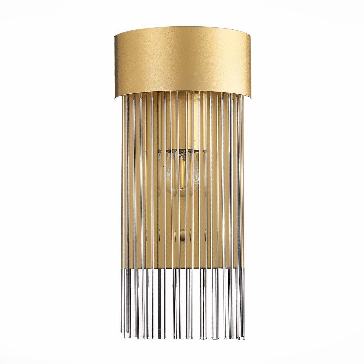 ST Luce SL1225.201.01 Бра Золото/Золото, Прозрачный E27 1*60W