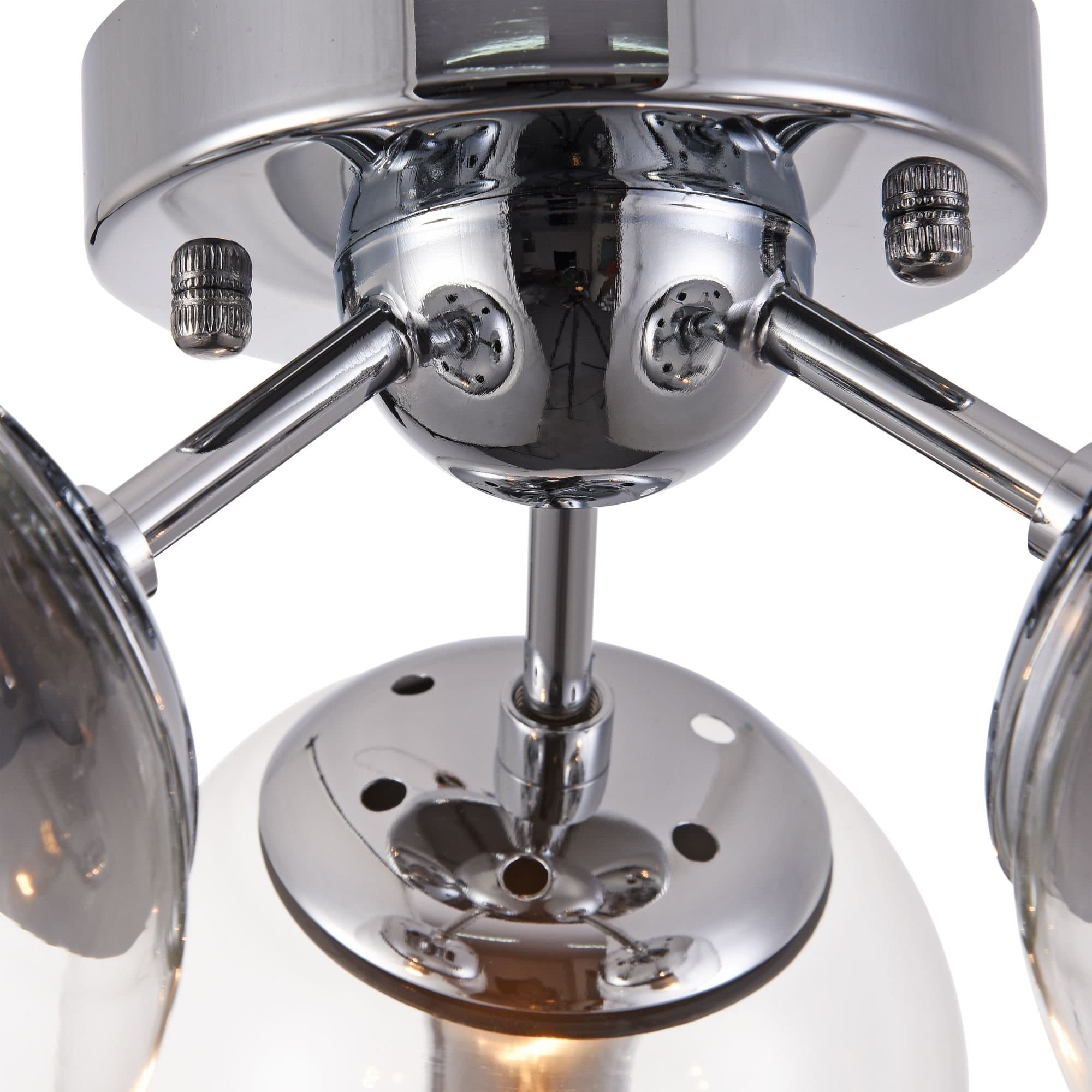 Freya Modern Richard Хром Потолочный светильник E14 60W FR5596CL-03CH — миниатюра 6