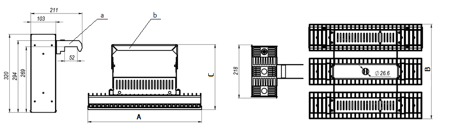 СТ HB LED 150 D80 5000K (EXTREME) — миниатюра 2
