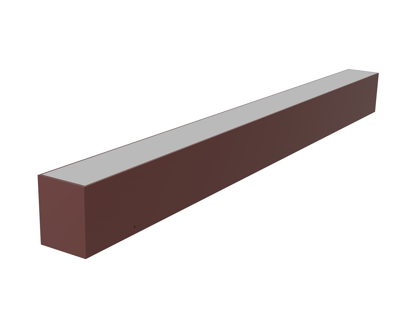 Kink Light 6421-1,06 Светильник Сатори терракотовый w48*3,6 h4,3 Led 15W (4000K)