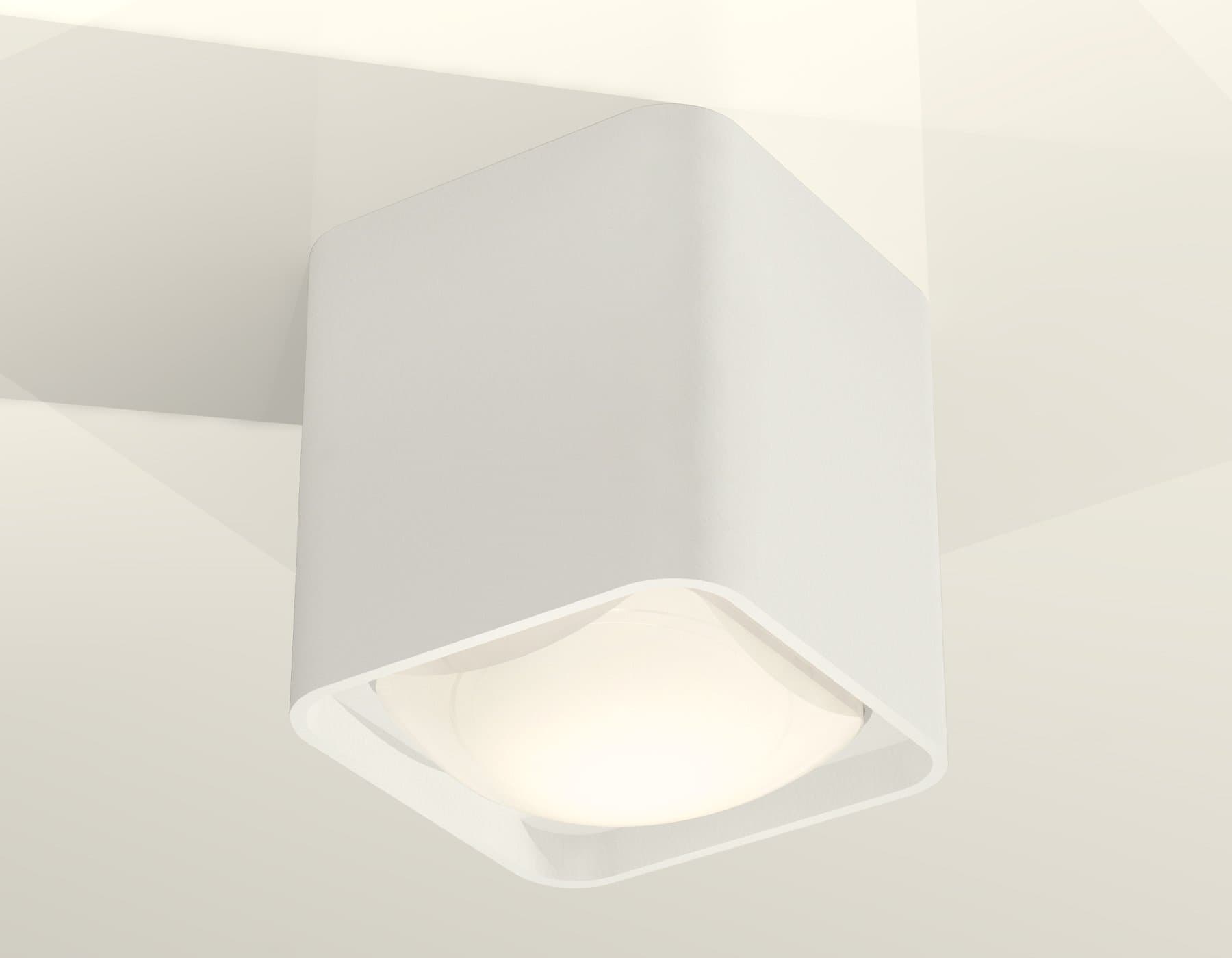 Ambrella Комплект накладного светильника с акрилом XS7840022 SWH/FR белый песок/белый матовый MR16 GU5.3 (C7840, N7756) — миниатюра 3