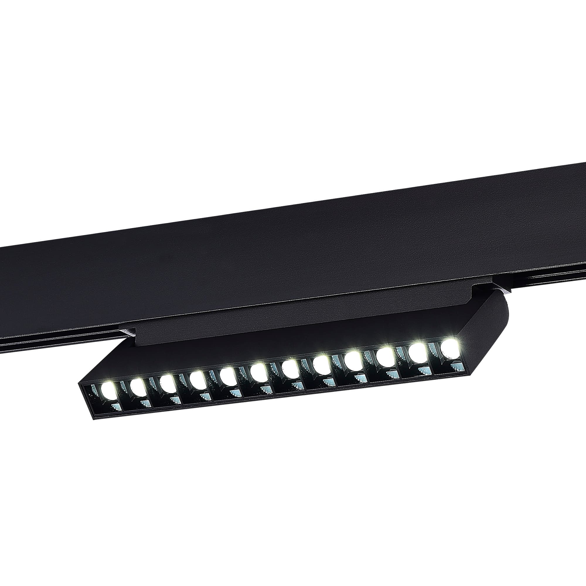 ST LUCE ST372.406.12 Магнитный трековый светильник SMART Черный LED 1*12W 2700K-6500K 1 080Lm Ra90 36° IP20 L225xW22xH136 48V