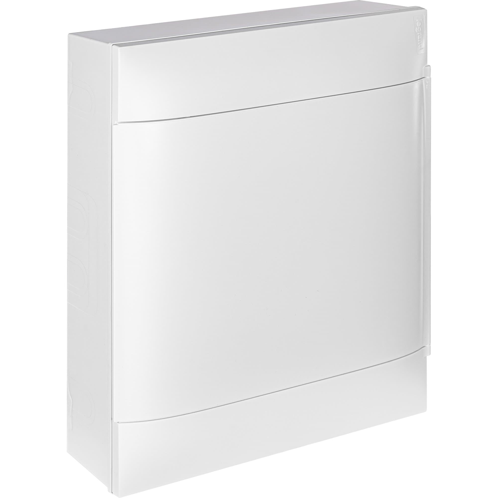 Legrand Practibox S Пластиковый щиток Навесной 2X12 Белая дверь 135602 — миниатюра 3