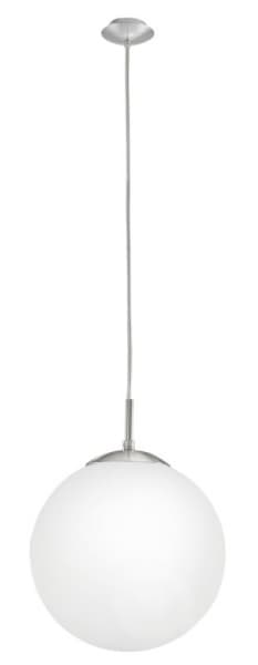 Eglo Подвес RONDO, 1X60W (E27), Ø250, опаловый, белый 85262 — миниатюра 1