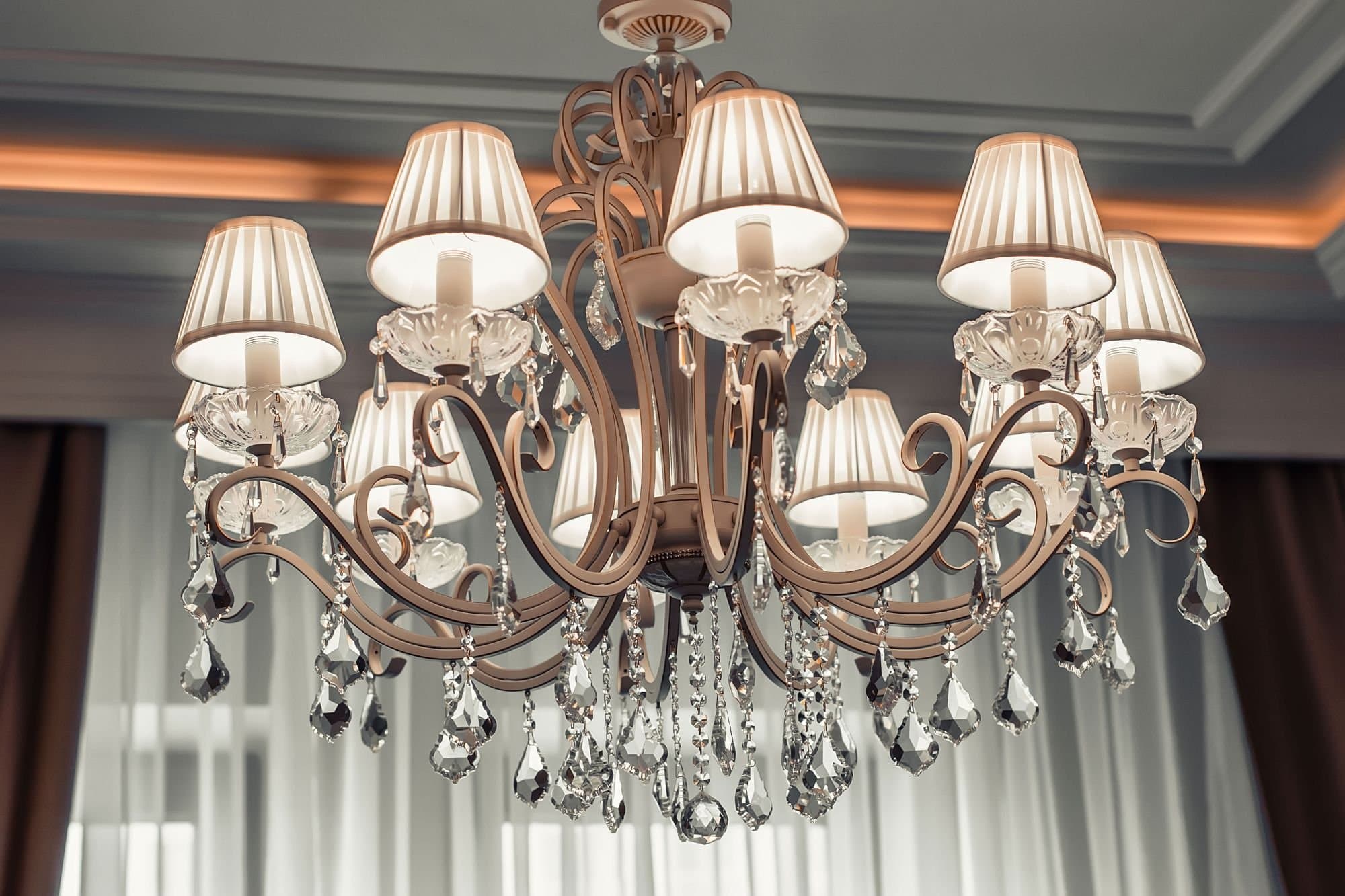 Maytoni Elegant Triumph Кремовый с Золотом Люстра 8xE14 40W ARM288-08-G — миниатюра 8