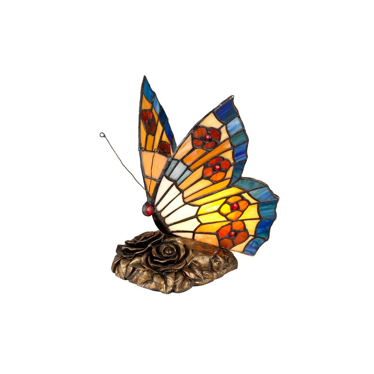 Natural Concept TIFFANY ANIMAL LAMPS Настольная лампа QZ-OBUTTERFLY-TL