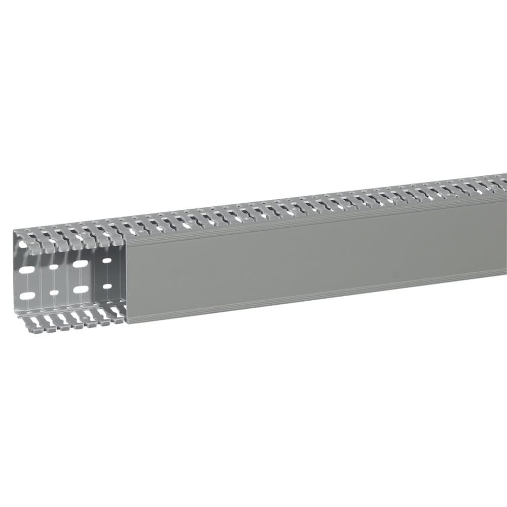 Legrand Кабель-канал (крышка + основание) Transcab 80x60 мм серый RAL 7030 636116