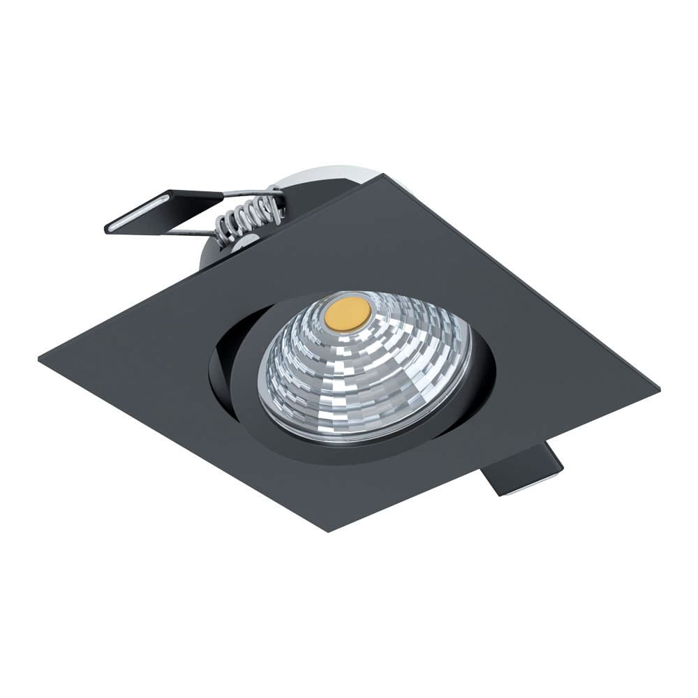 Eglo 98611 Cветодиодный встраиваемый светильник SALICETO диммир c регулировкой, 6W(LED), 88х88, 380lm, 3000K, алюминий