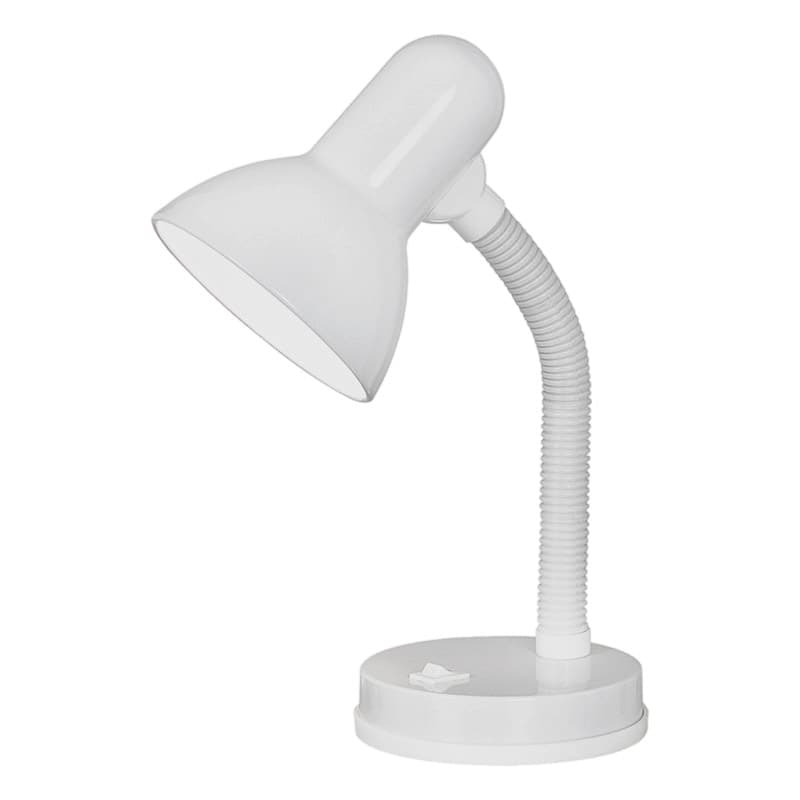 Eglo Лампа настольная BASIC, 1X40W (E27), H300, белый 9229