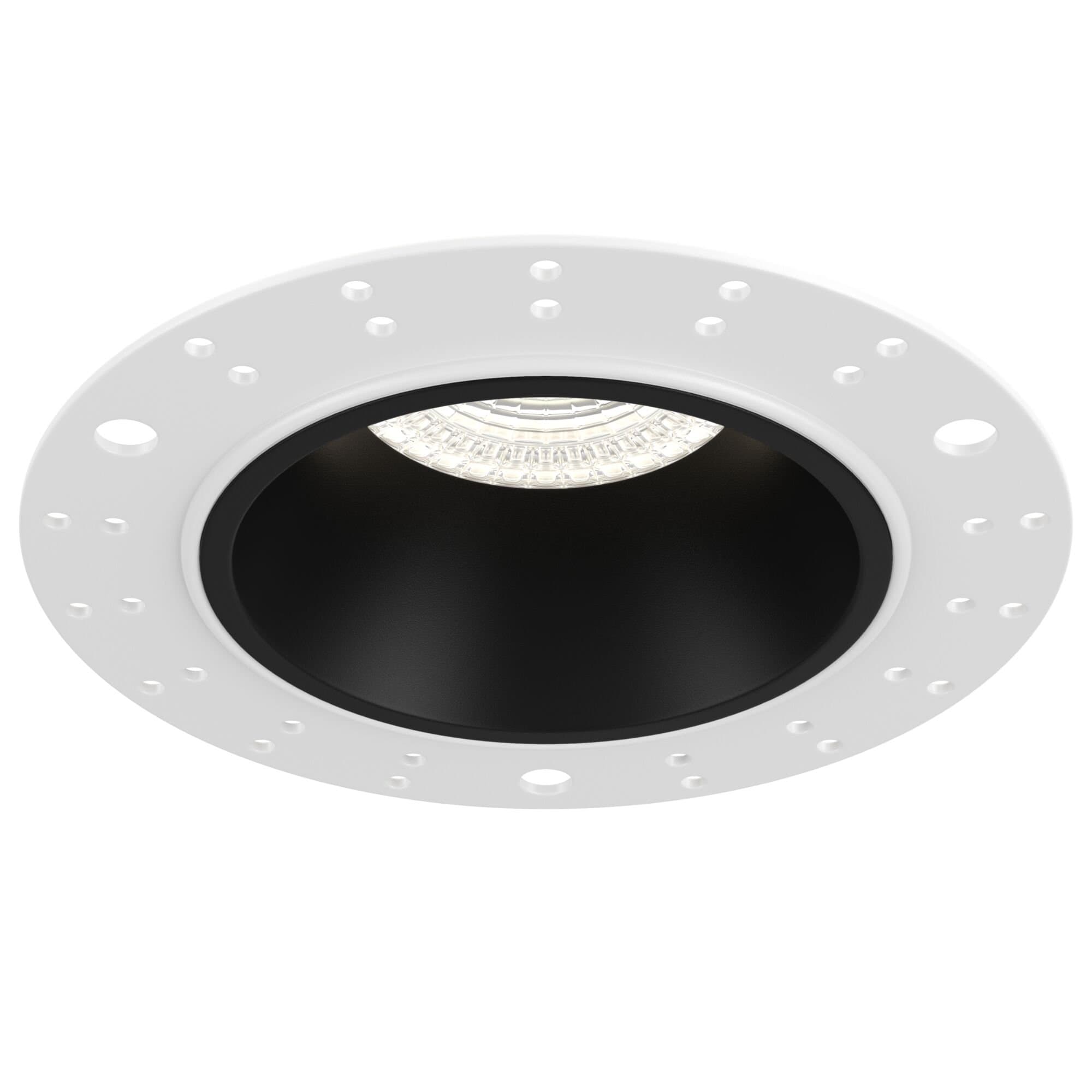 Maytoni Downlight Черный Светильник встраиваемый (Набор) ( DL051-02W+DLA051-03B) DL051-2B — миниатюра 4