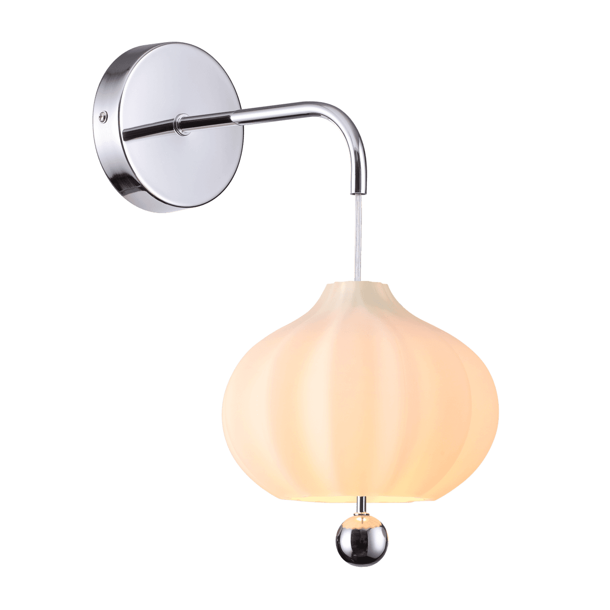 Lumion Бра 4458/1W LN20 155 E27 1*60W 220V JULIETхром, белый — миниатюра 2