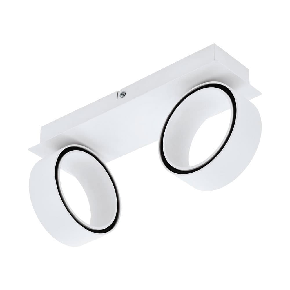 Eglo 39585 Светодиодный настенный светильник ALBARIZA, 2x5W(LED), алюминий, сталь, белый, хром