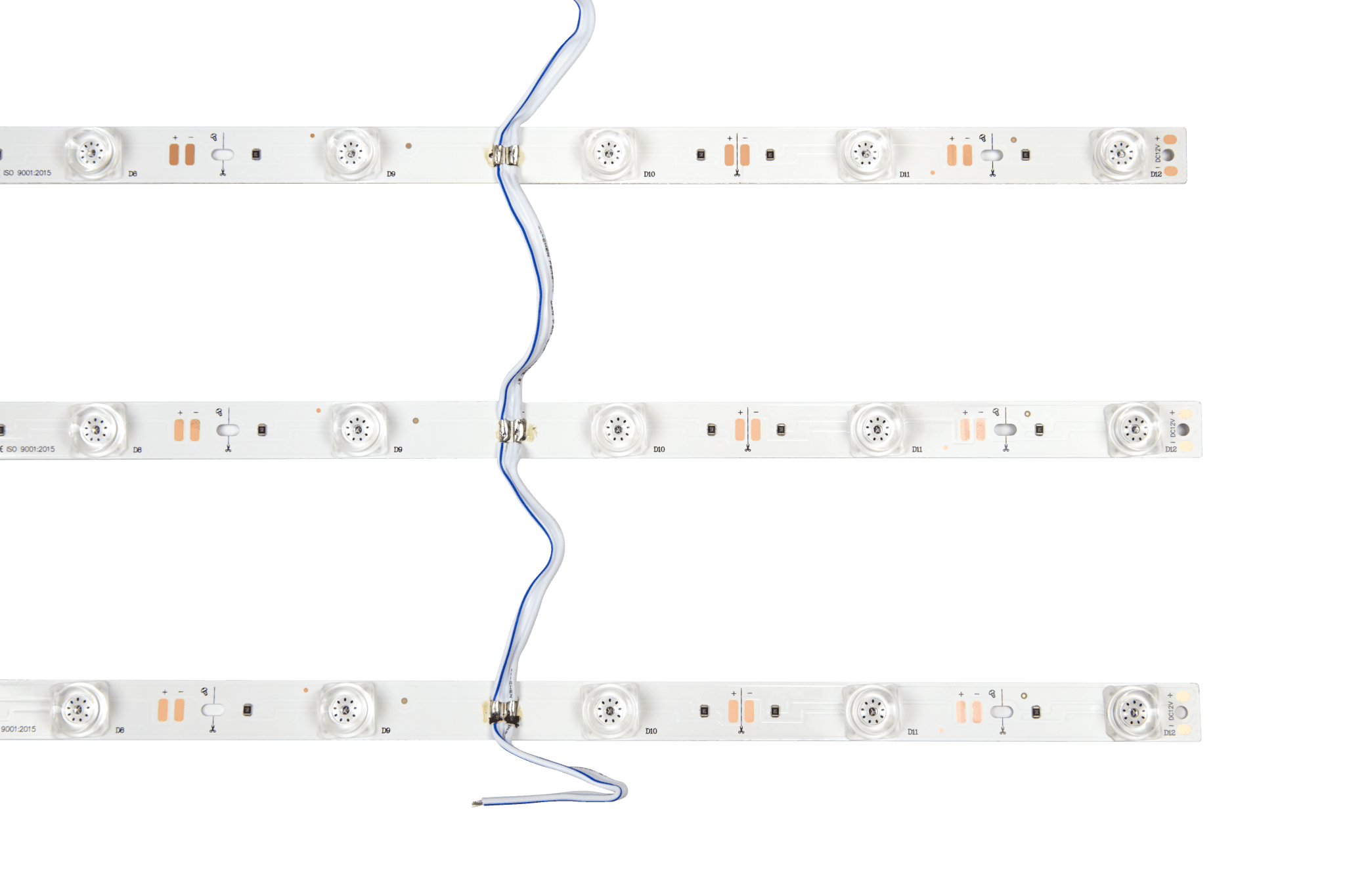SWG Линейка светодиодная стандарт 2835, 12 LED/м, 14,4 Вт/м, 12В , IP20, Цвет: Нейтральный белый 00-00007272