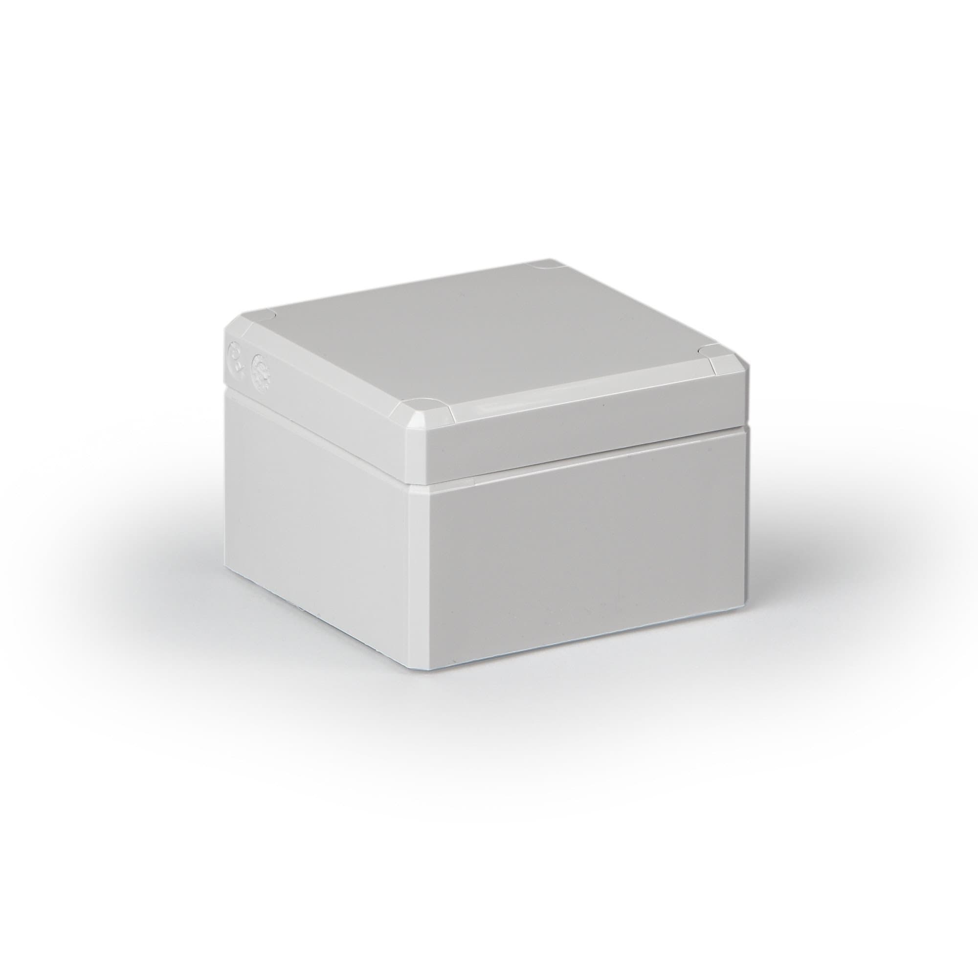 ENSTO Cubo D 80 x 82 x 56 мм, глухая стенка, серая крышка, ABS, IP 66/67 DABP080806G