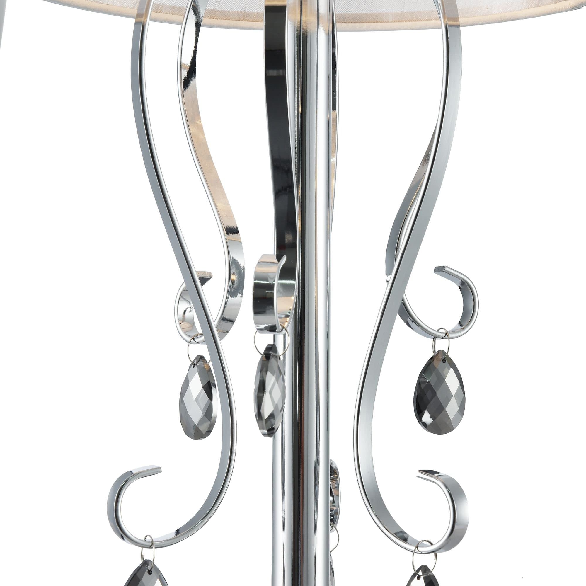 Freya Classic Simone Хром Настольная лампа E14 40W FR2020-TL-01-CH — миниатюра 6