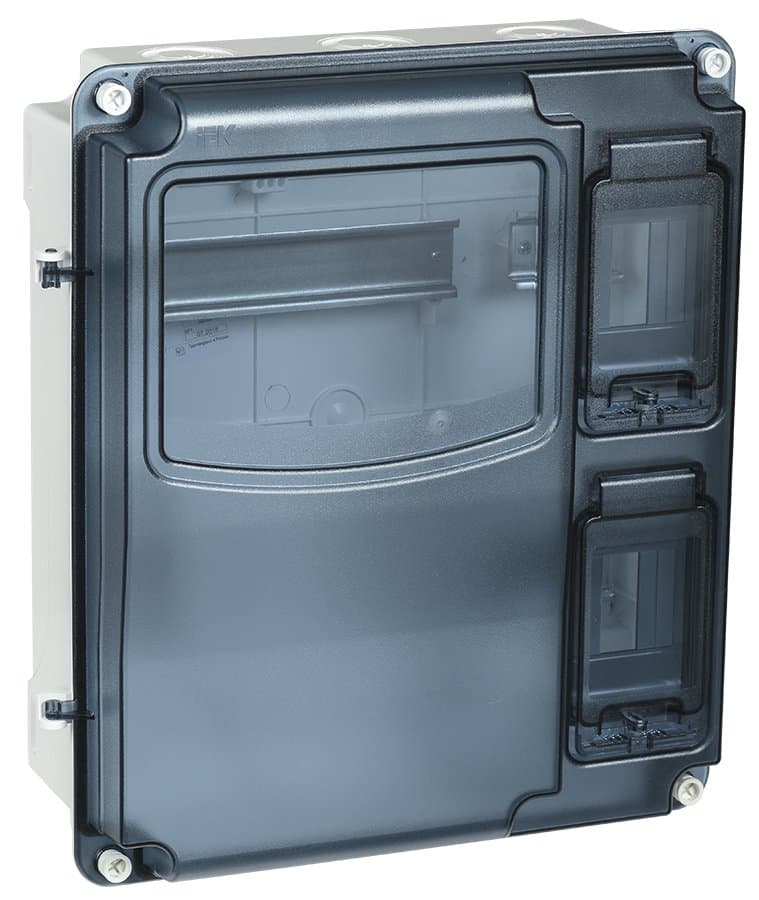 IEK KREPTA Корпус пластиковый ЩУРн-П 3/6 IP66 PC LIGHT