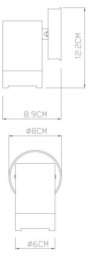 Arte Lamp A3503AL-1WH Уличные настенные светильники — миниатюра 3