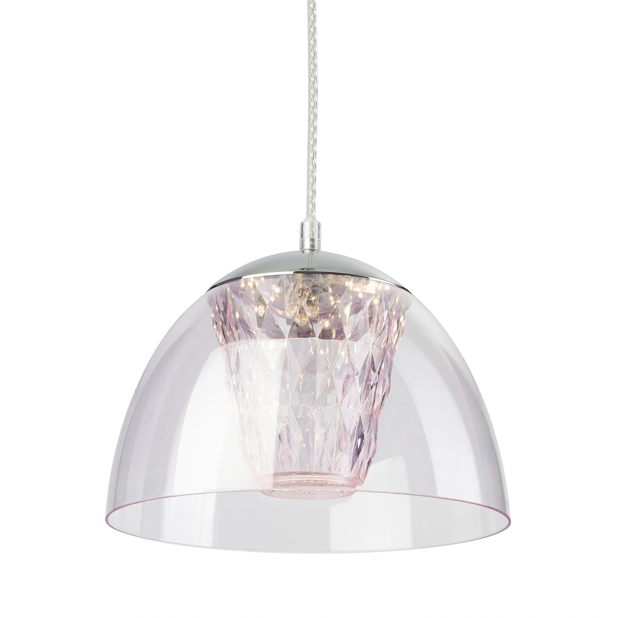 Citilux CL717114 Топаз Фиолетовый Подвес — миниатюра 6