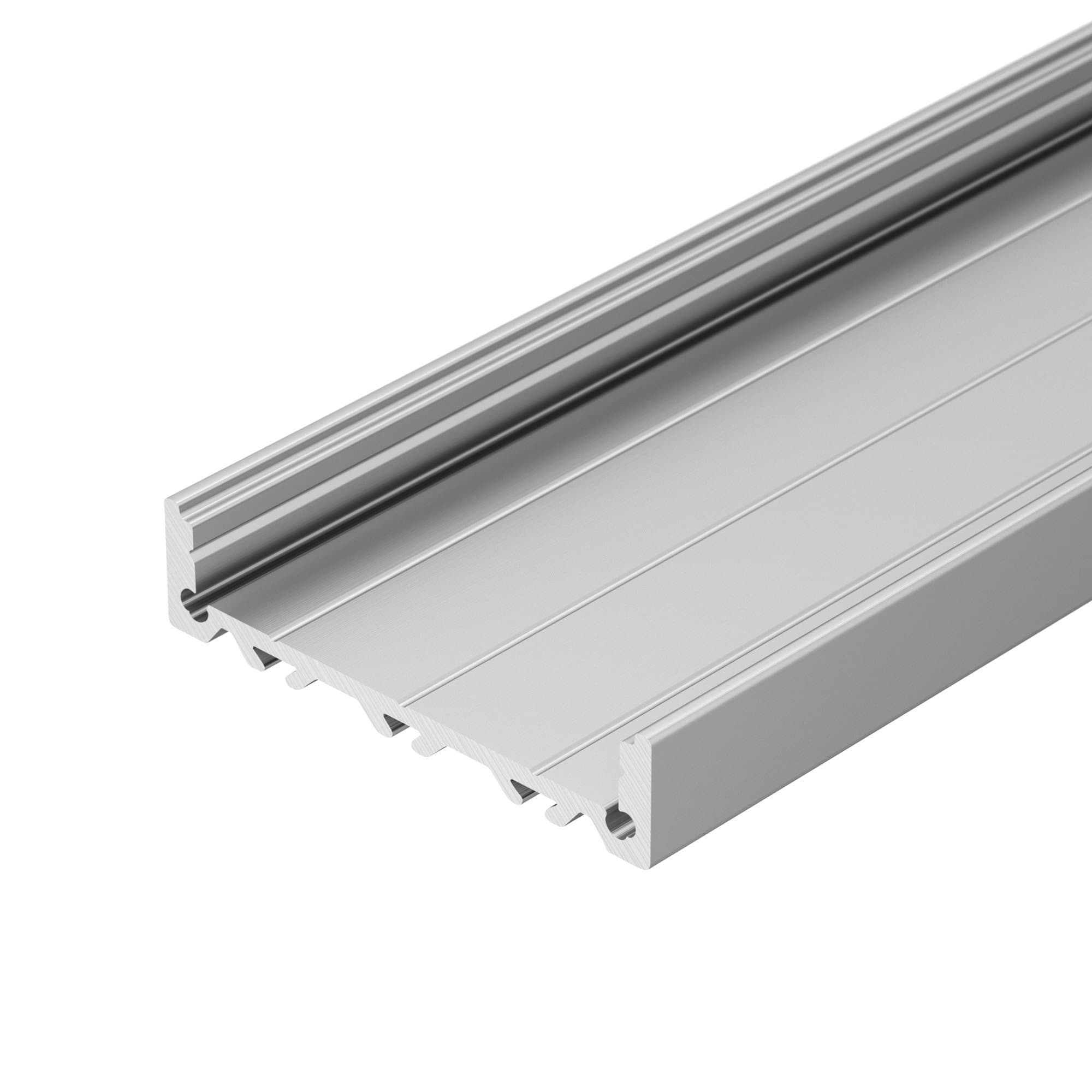 Arlight Профиль с экраном ALU-SUPER-H10-2000 ANOD+FROST (Алюминий) 014865 — миниатюра 3