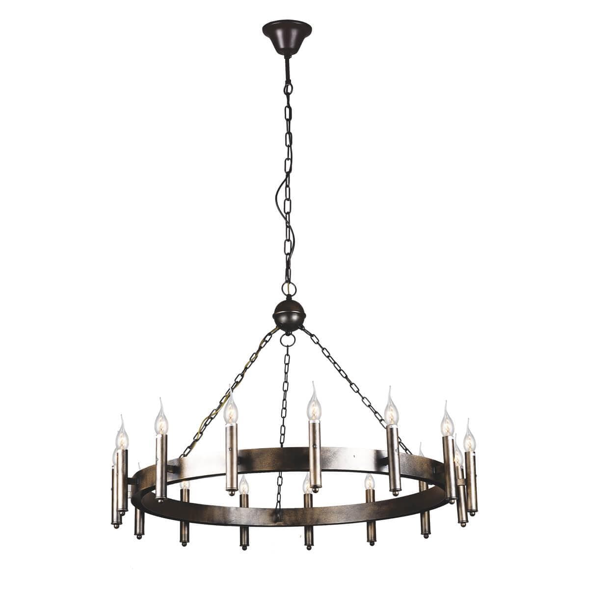 Favourite Fortezza Коричневая Люстра 15*E14*60W 1144-15P