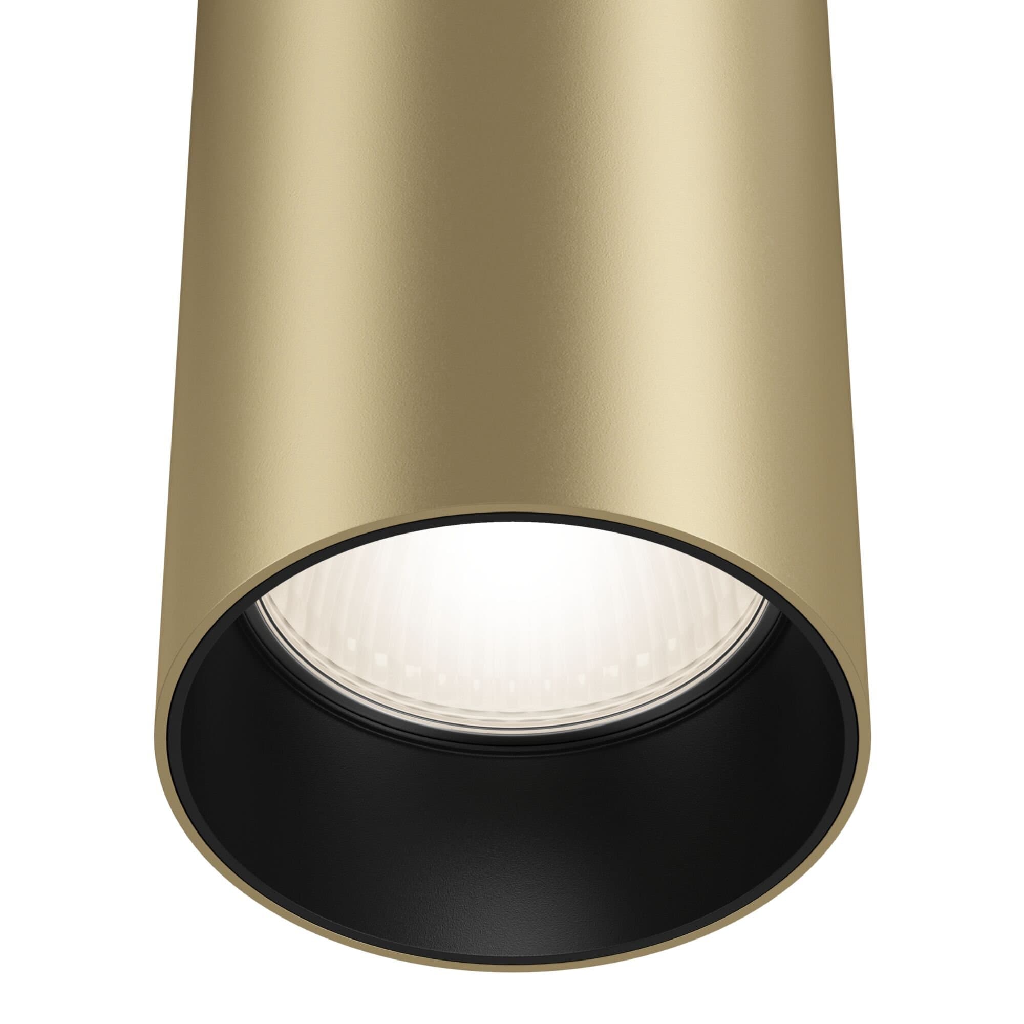 Maytoni Single phase track system Матовое Золото Светильник трековый TR025-1-GU10-MG — миниатюра 4