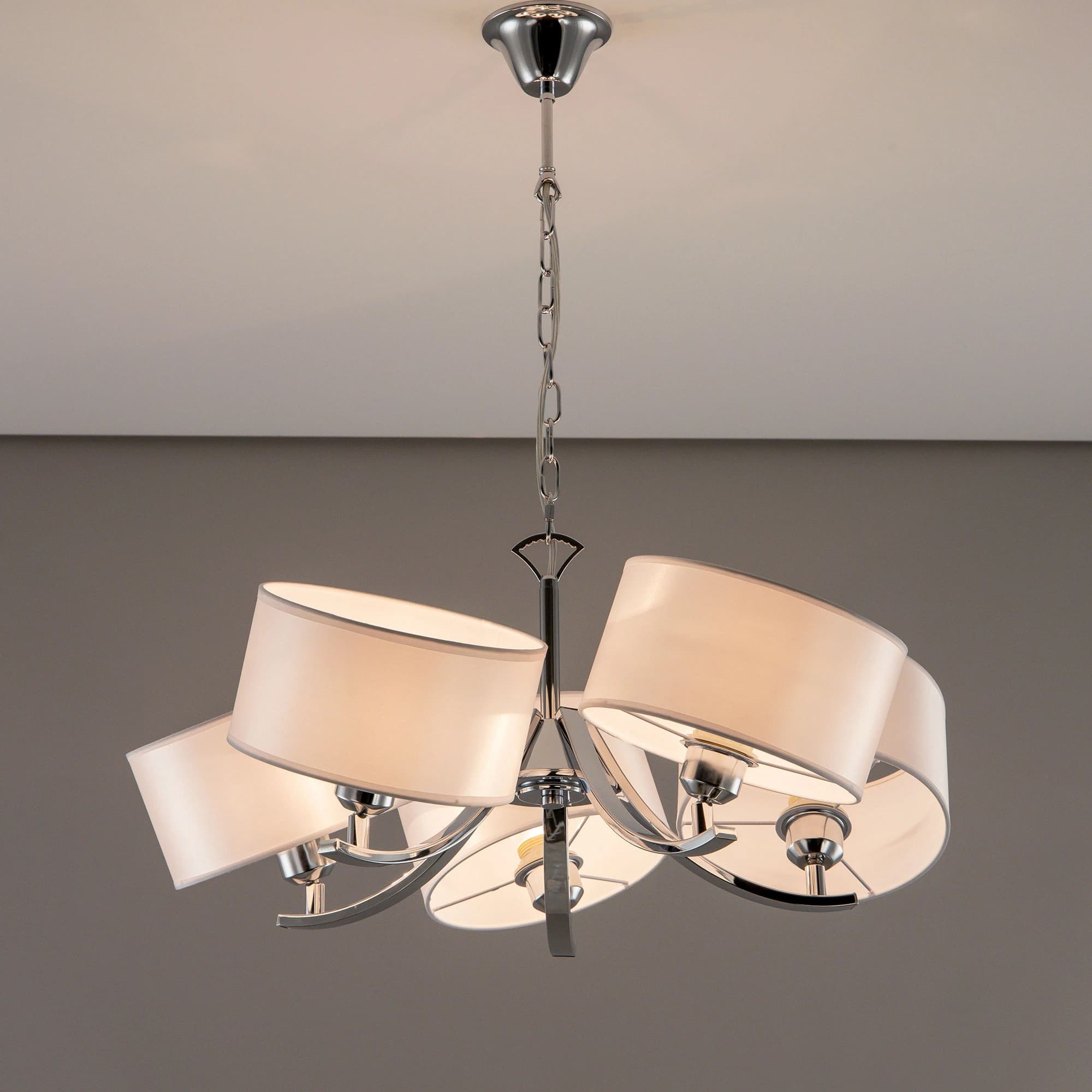 Citilux CL466150 Эвита Хром+Белый Люстра — миниатюра 9
