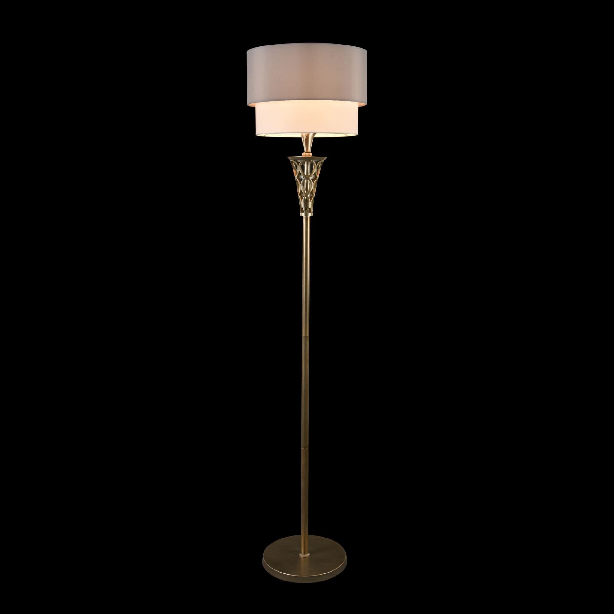 Maytoni House Lillian Серебро Антик Торшер 1xE27 100W H311-FL-01-G — миниатюра 2