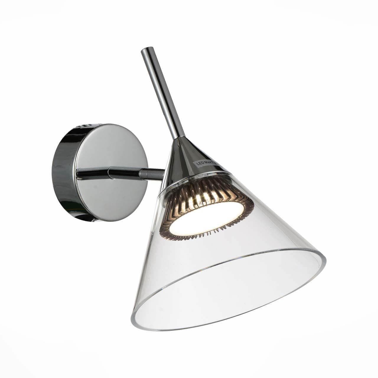 ST LUCE SL930.101.01 Бра  Хром/Прозрачный LED 1*7W — миниатюра 1