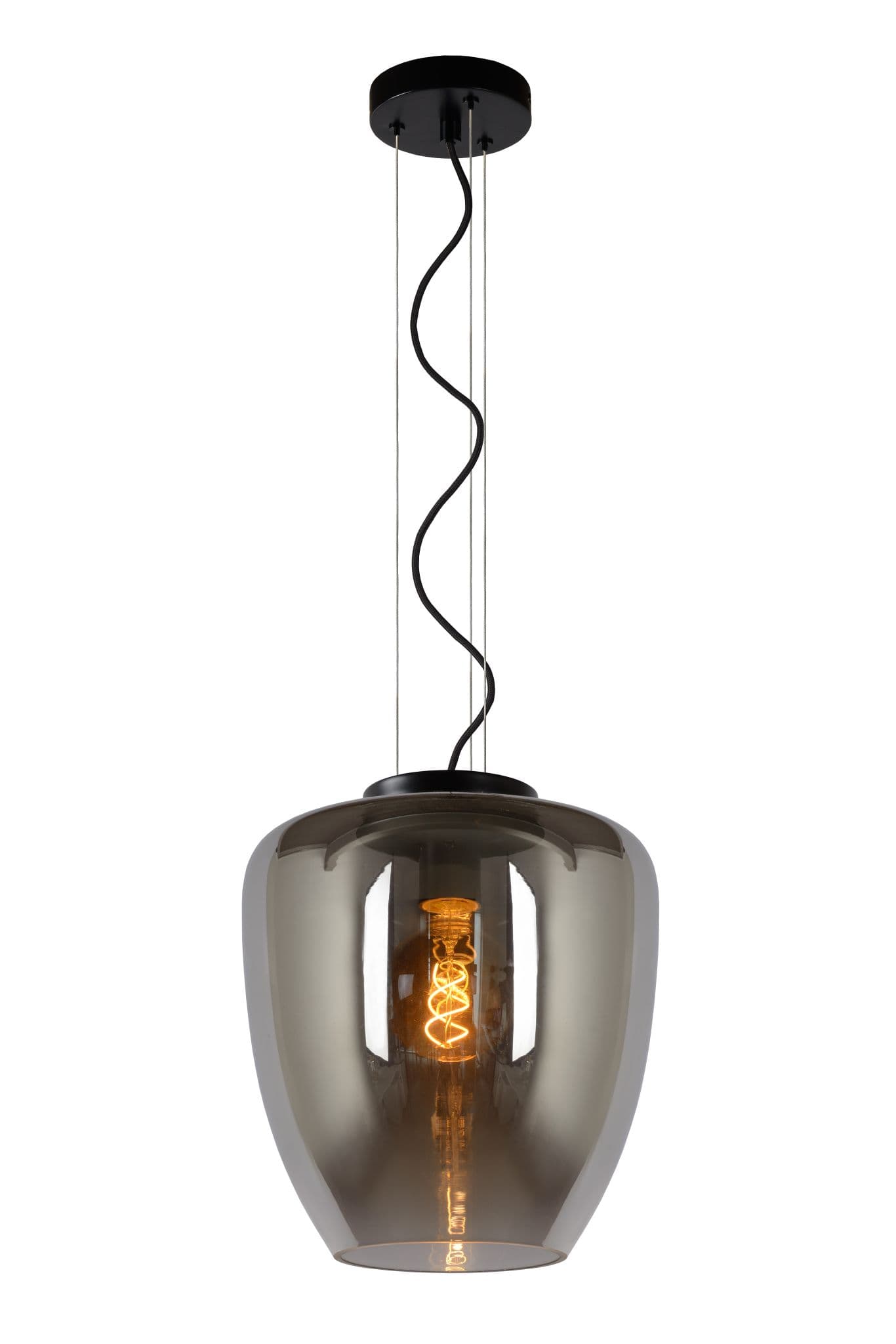 Lucide FLORIEN Дымчатый Подвесной светильник 30473/28/65 — миниатюра 2