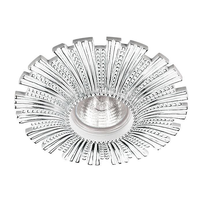 Novotech 370324 NT17 108 белый/хром Встраиваемый декоративный светильник GX5.3 50W 12V PATTERN