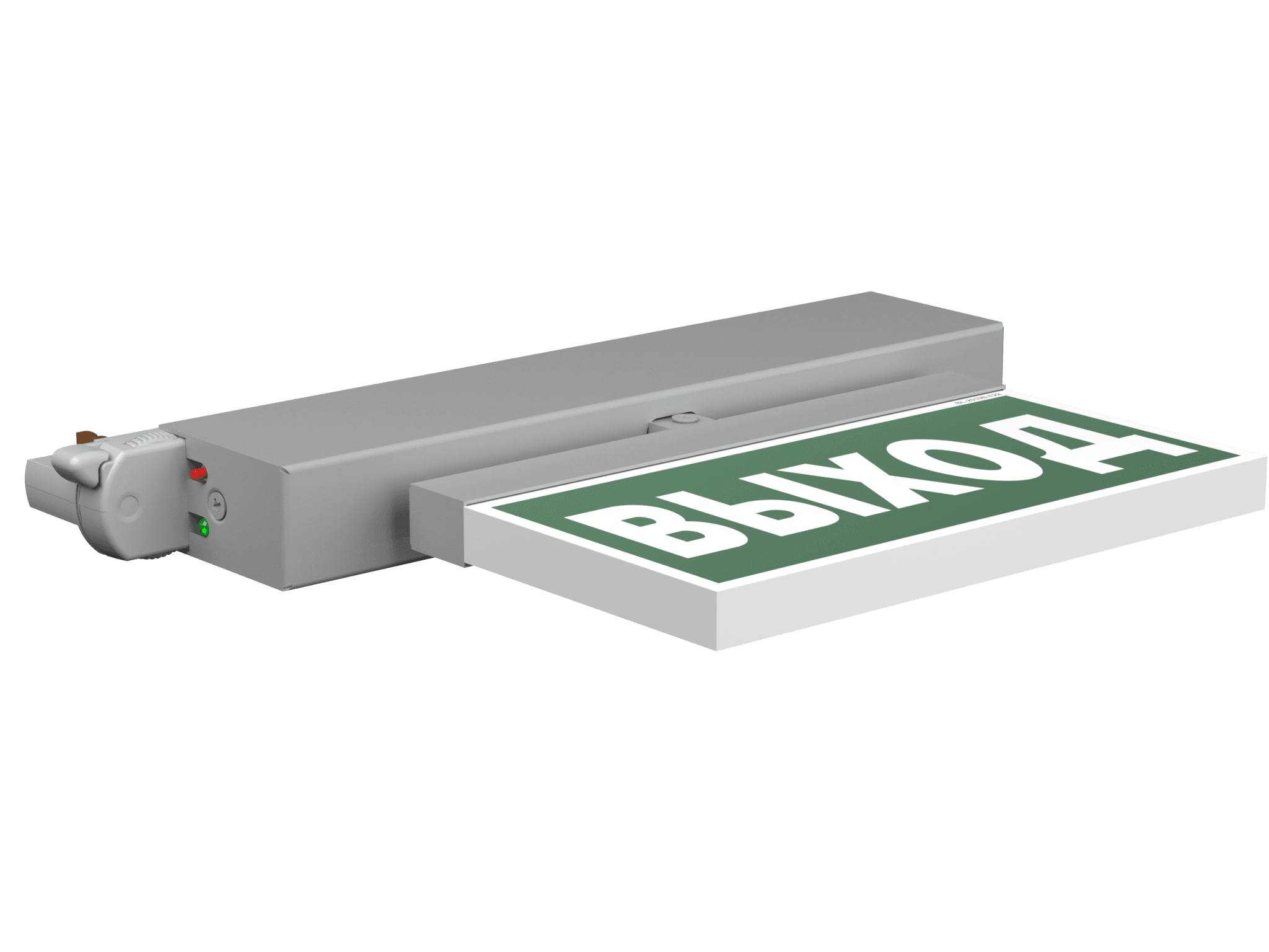 Белый свет Световой указатель BS-CANOE-73-S1 LED Gray a20996 — миниатюра 2