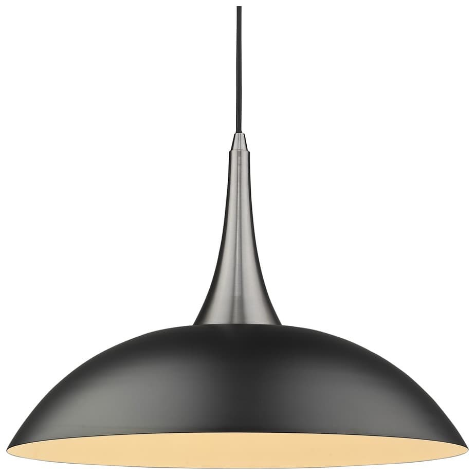 Wertmark WE271.01.026 Подвес Матовый никель/Черный E27 1*60W