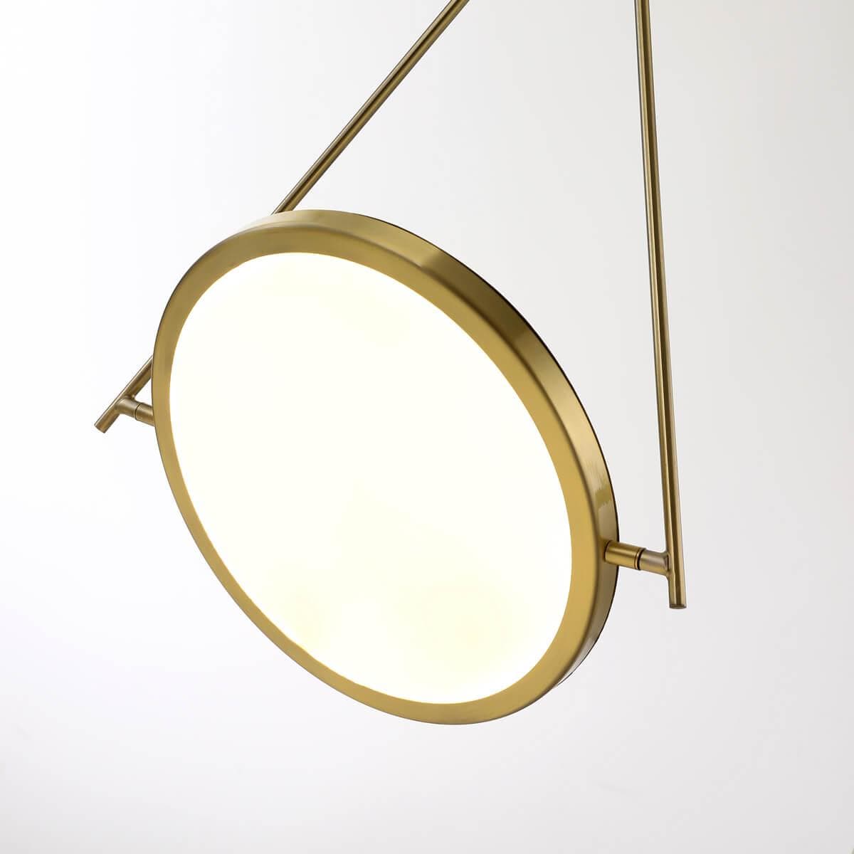 Favourite Modern LED подвесная люстра D430*H660/1685 2776-2P — миниатюра 3