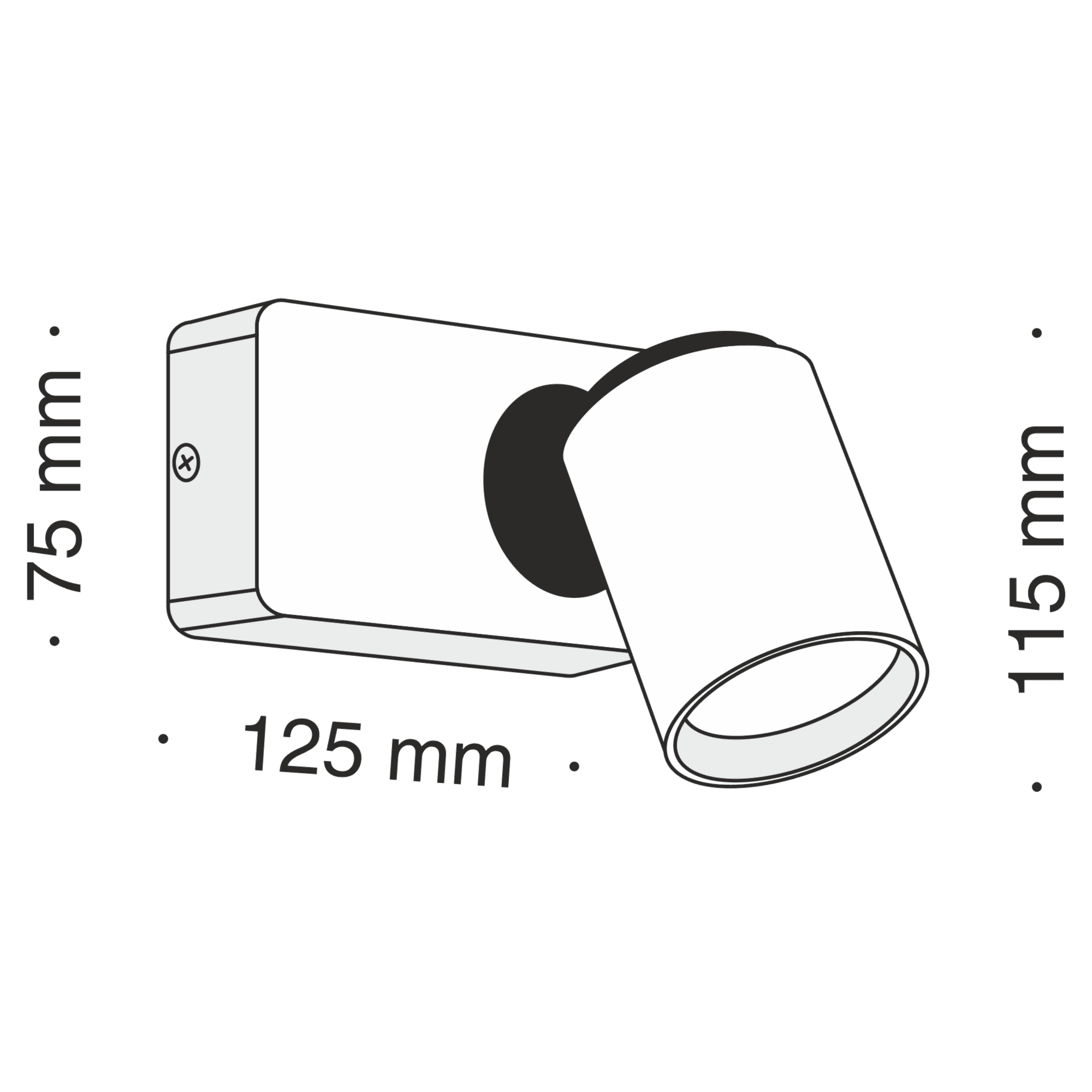 Maytoni Spot Alliot Белый Спот 1xGU10 35W SP317-CW-01-W — миниатюра 3